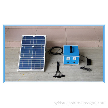 15W Multipurpose Solar System for Traveling and Family Electricity (SYFD-SS15W)
